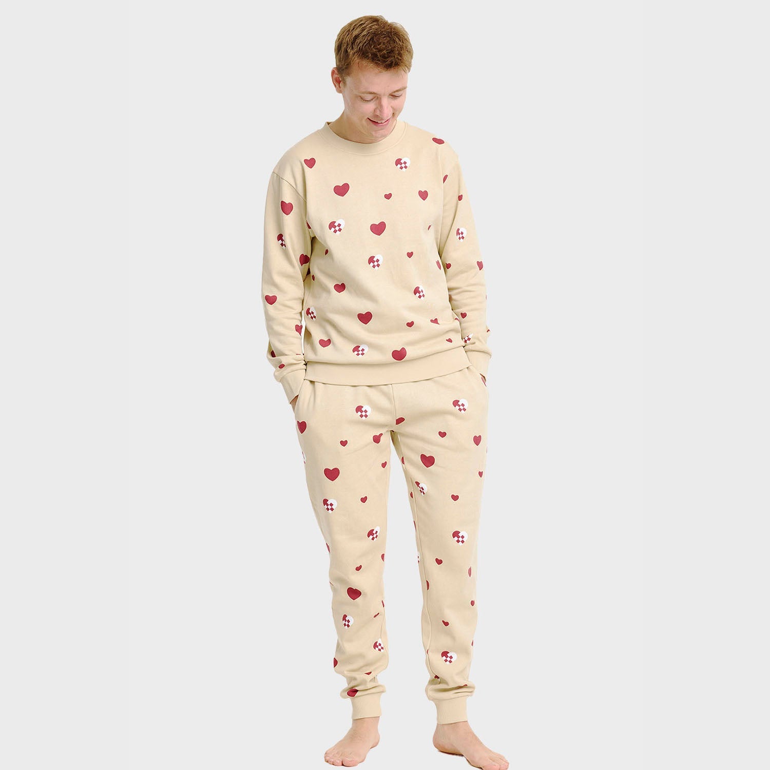 Christmas Heart Sweat Set β Men